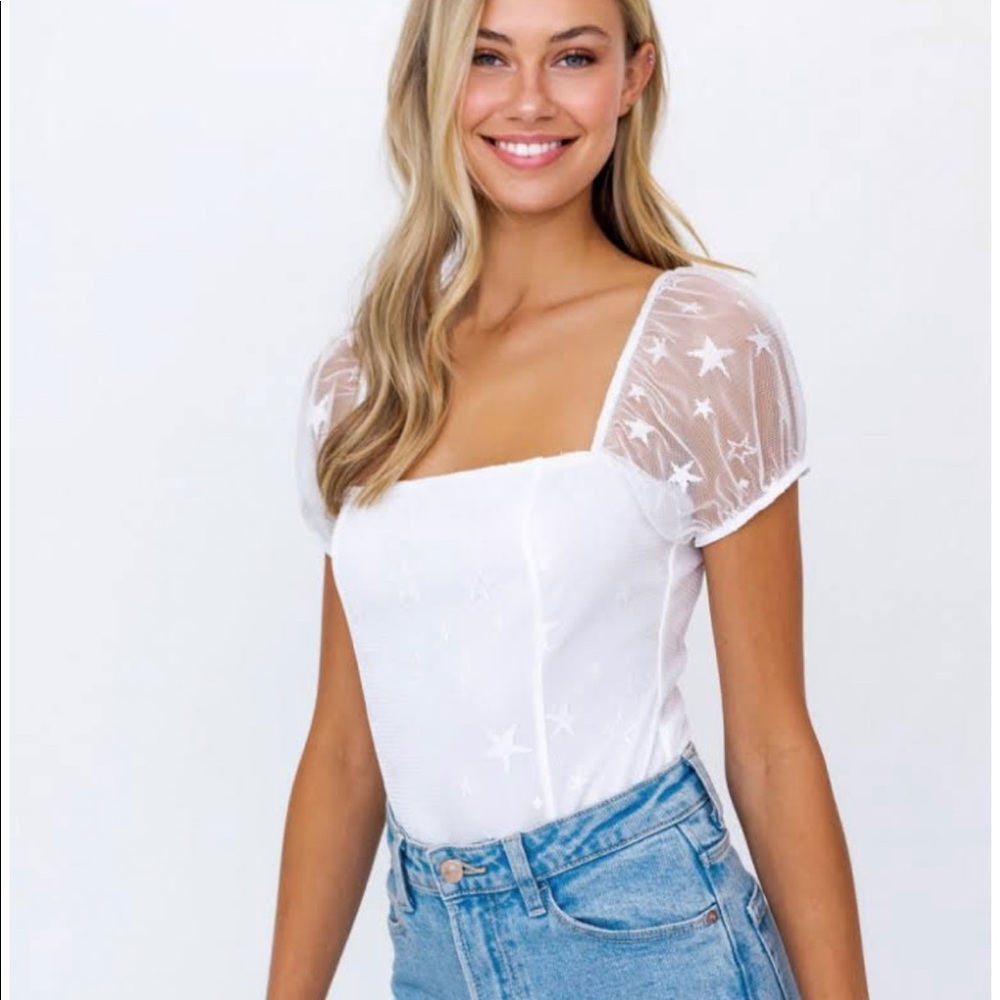 TRENDY Shine Like a Star Bodysuit